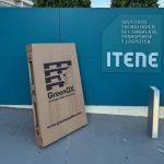 Cardboard pallet at ITENE