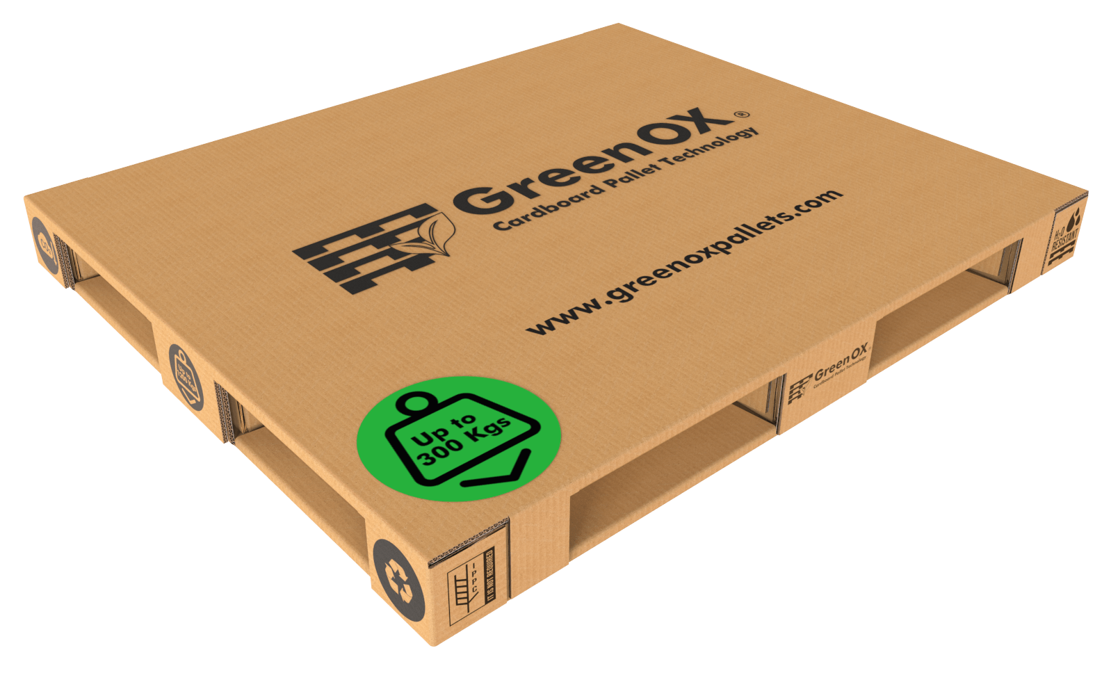 GOX-Light - Cardboard Pallets up to 300 Kg. Dynamic Weight